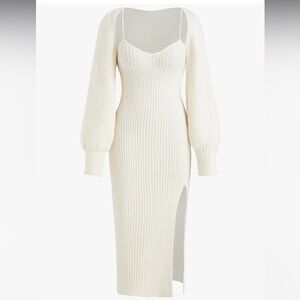 2 Piece Women’s Sweater Dress